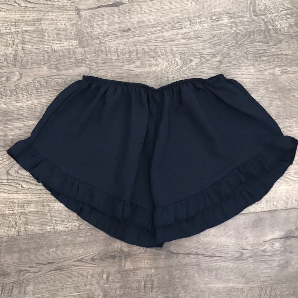 Navy Brandy Melville Flowy shorts